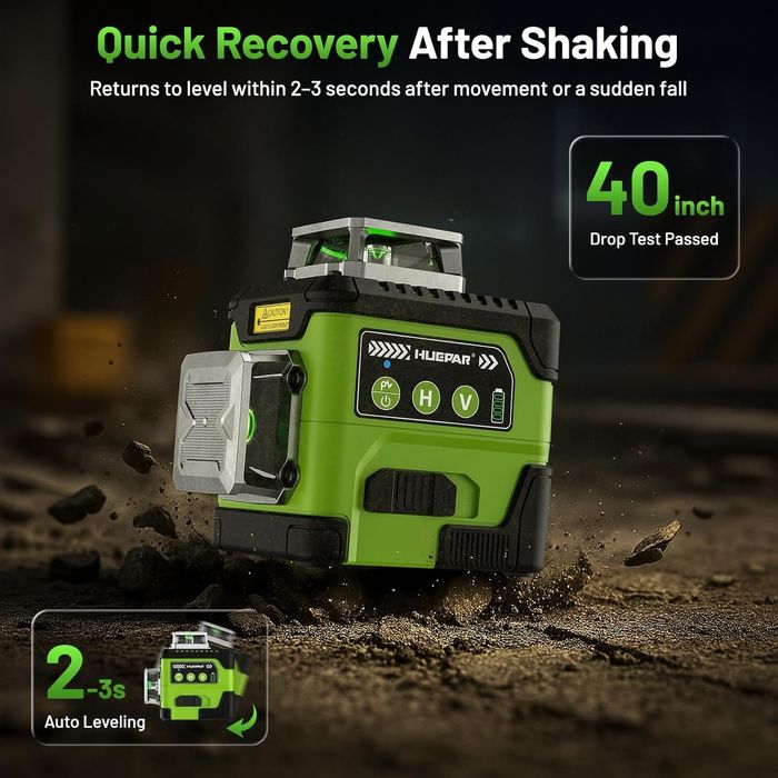 Лазерний рівень Y03CG з цифровим кутовим екраном