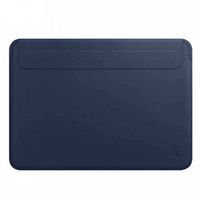 Чехол для MacBook Pro 15"  WIWU Skin Pro 2 Leather Sleeve Blue