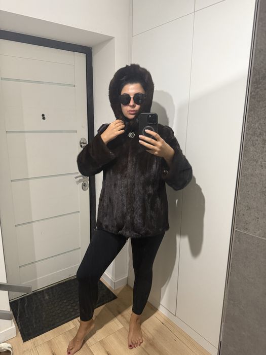 Норковый полушобок