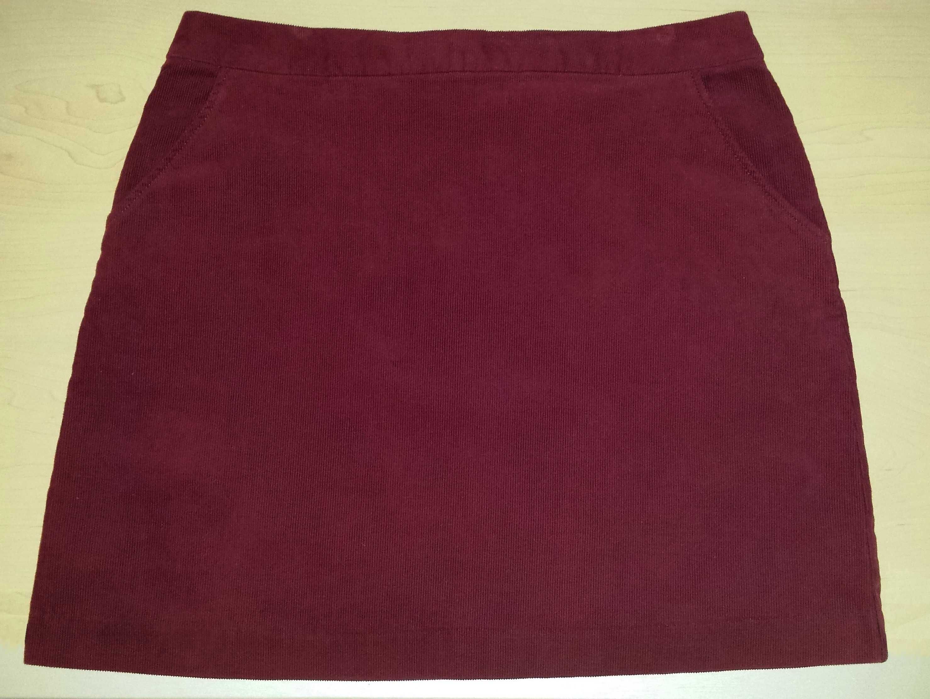 Вельветовая юбка для девочки 146-158 см размер 11-13 лет H&M