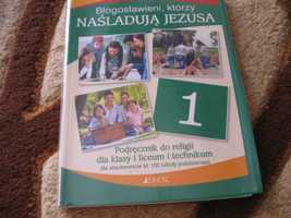 Podręcznik do religii Błogosławieni , którzy naśladują Jezusa.