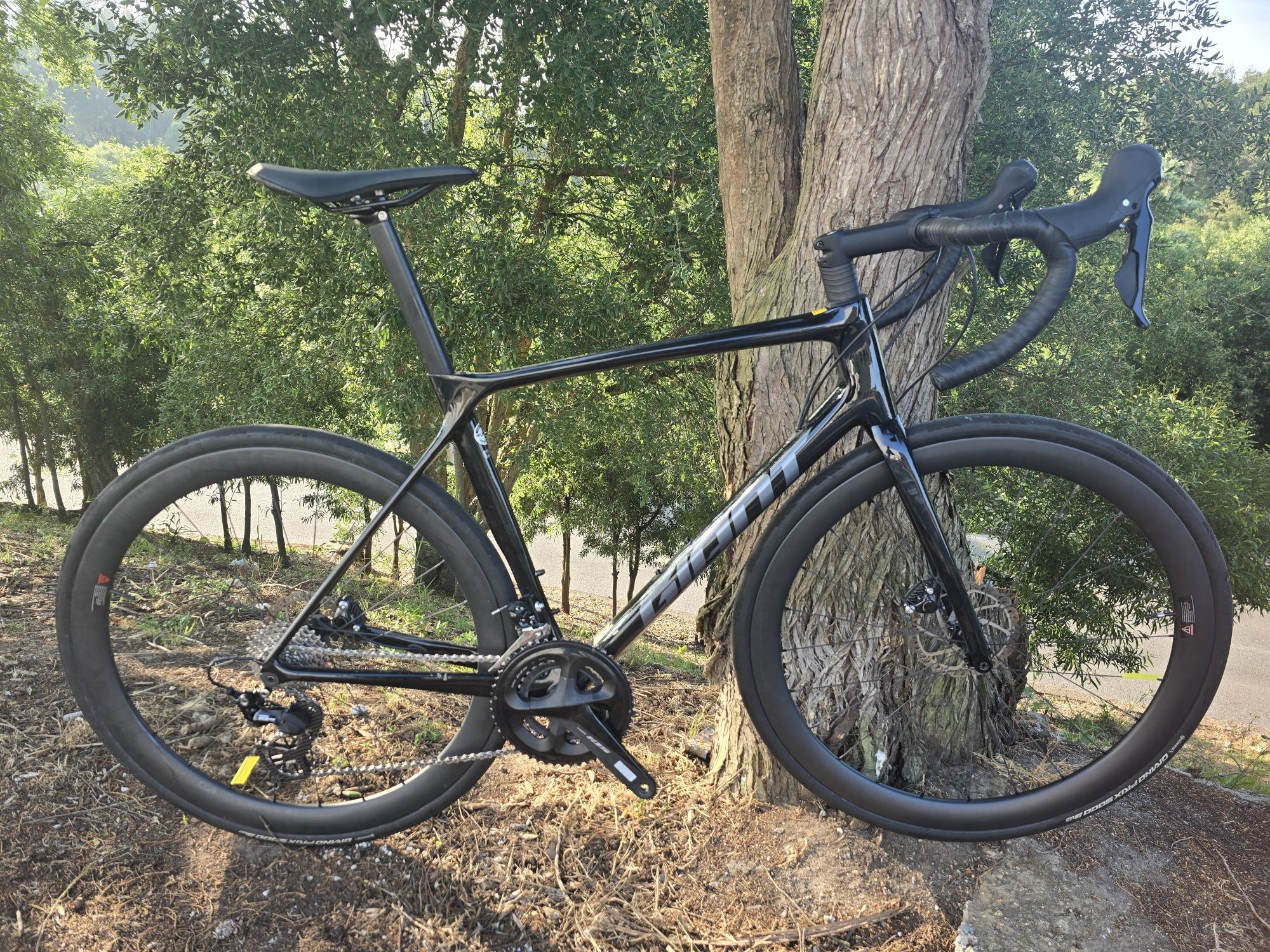 Giant carbono com rodas de carbono