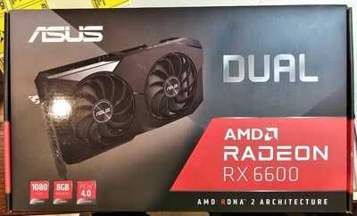 Ігрова відеокарта ASUS Radeon RX 6600 8GB + Блок живлення 650W