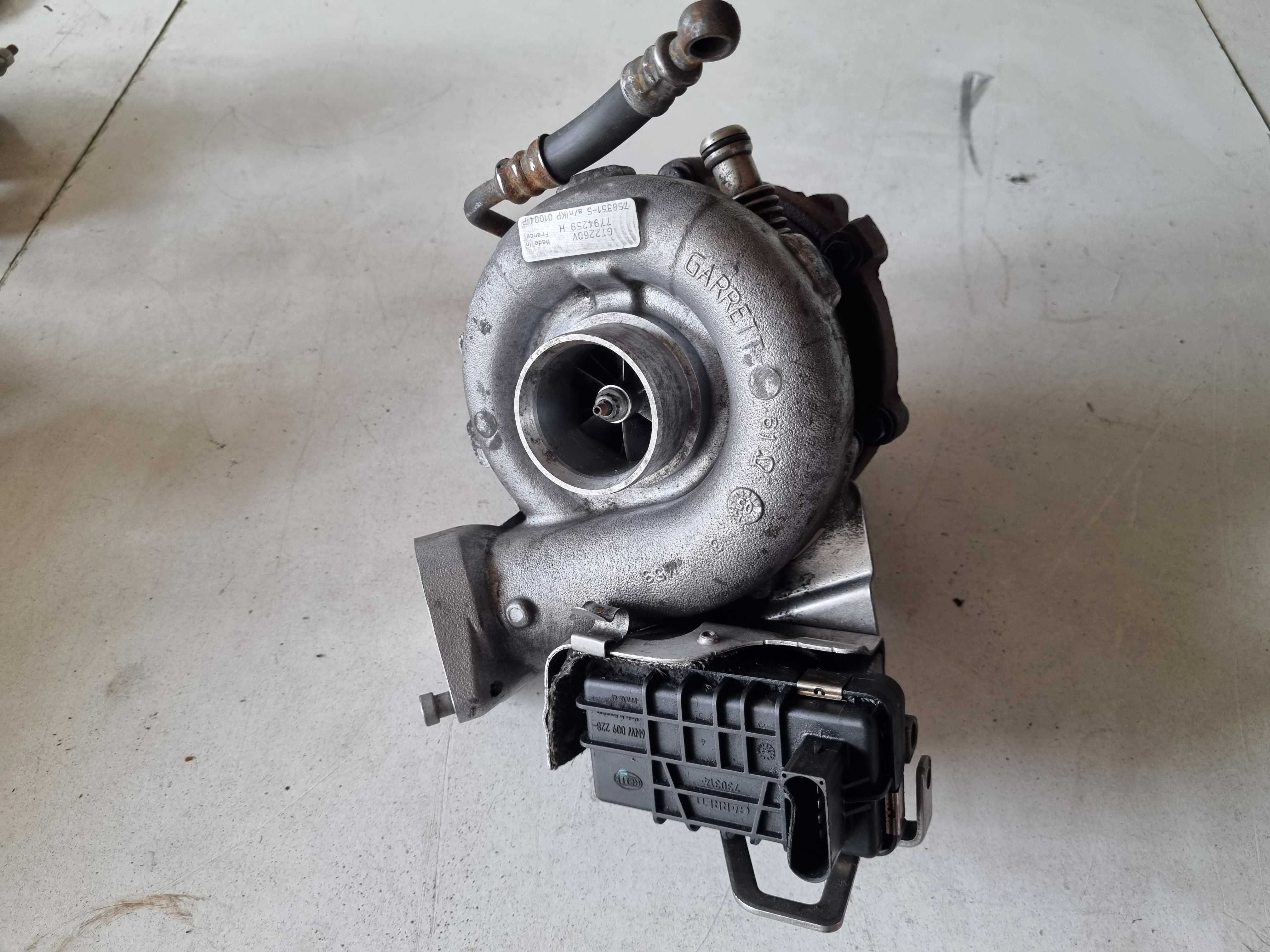 turbo turbina turbosprezarka bmw 2.5 3.0 e60 x5 e65