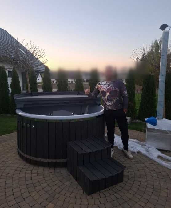 Balia/Bania OGRODOWA | Ruska Bania | Jacuzzi | HOT TUB Termo drewno