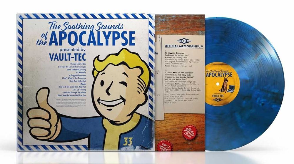 Fallout - The Soothing Sounds Of The Apocalypse (Blue vinyl) платівка