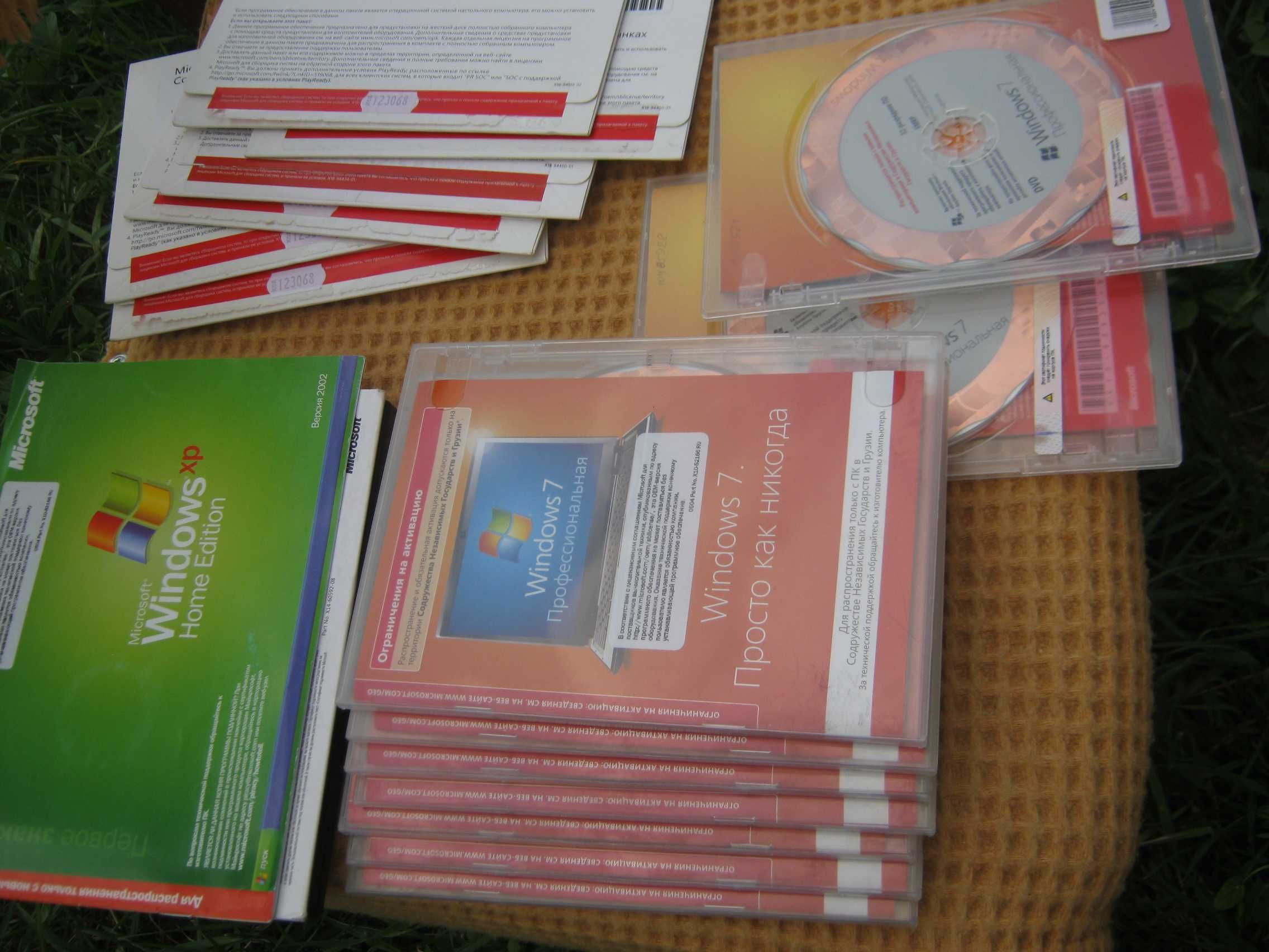 Ліцензія  диски Windows  -  7 Office