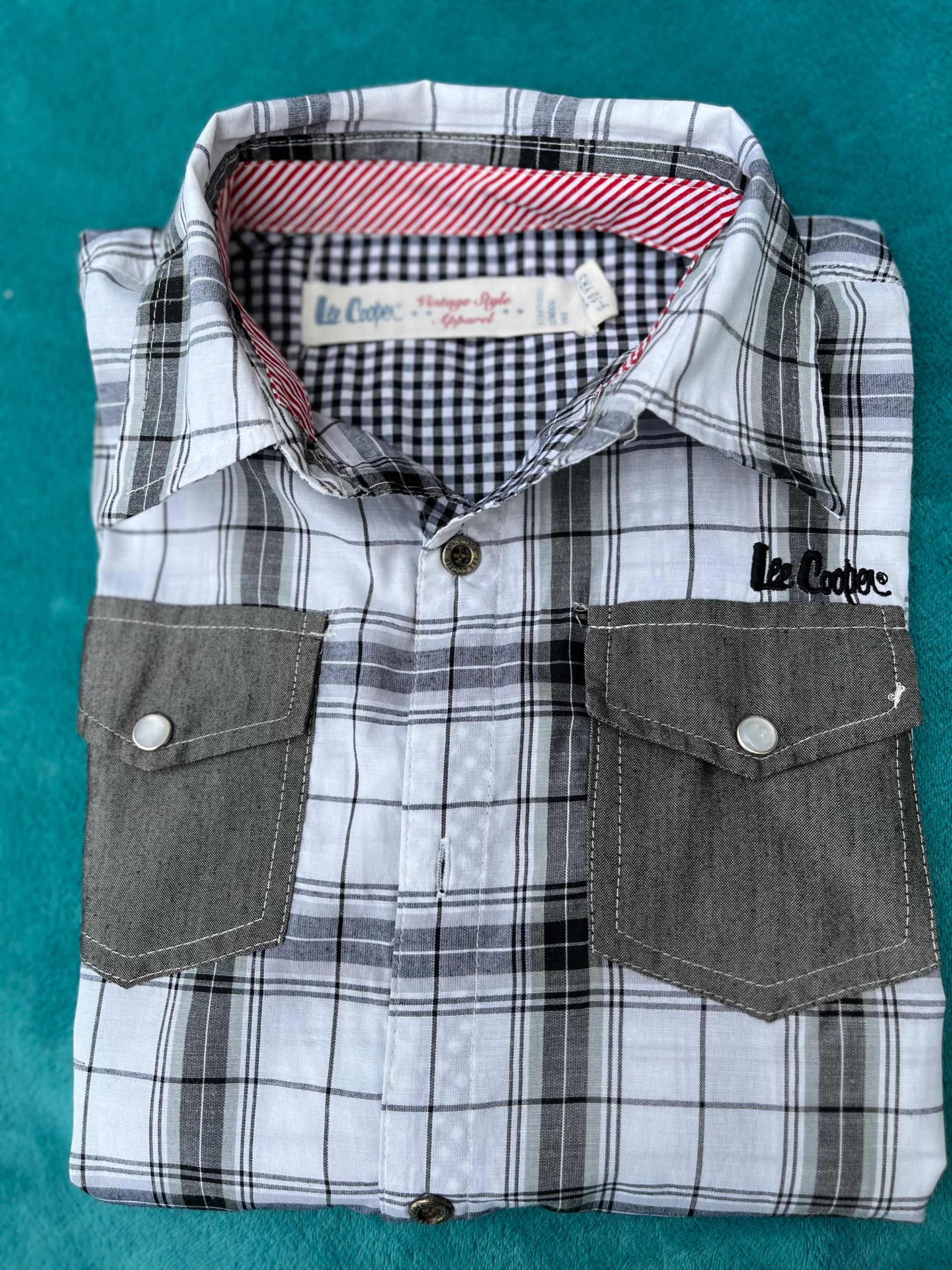 Lee Cooper letnią koszula kratka roz. 140
