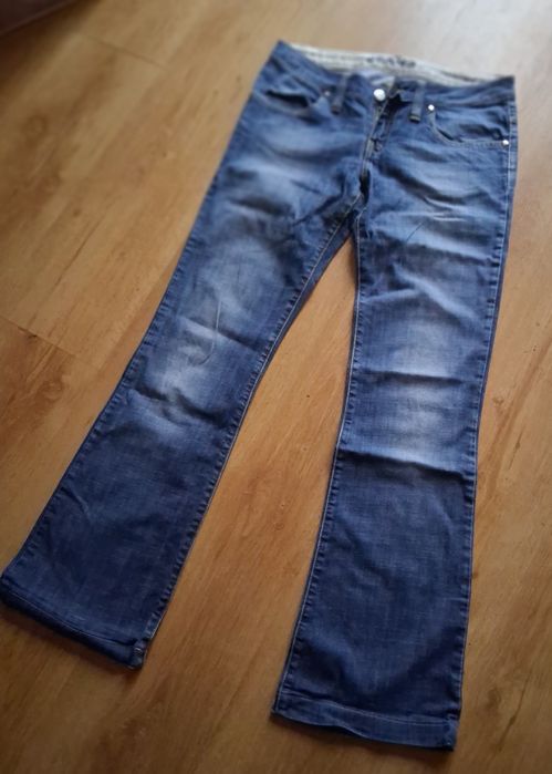 Spodnie jeansowe dzwony Big star 36-38 biodrówki retro vintage