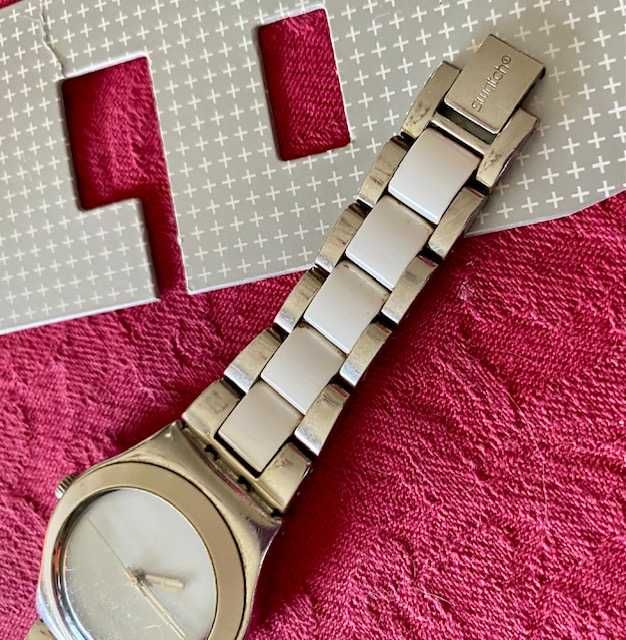 Swatch Vintage Irony Snow Dream Stainless Steel
