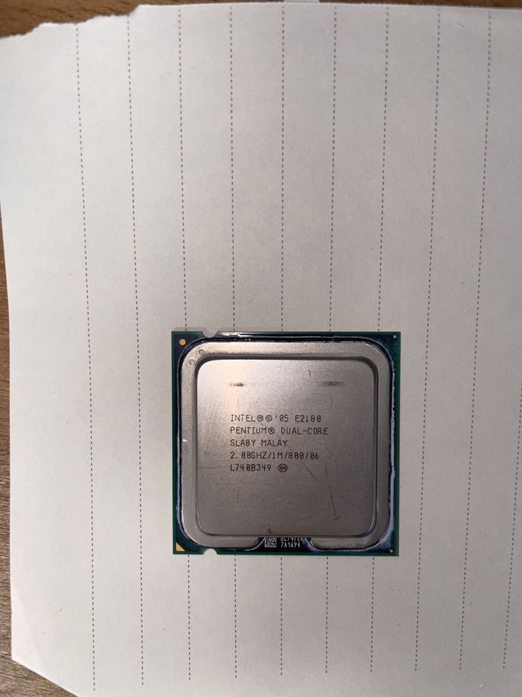 Процессор Intel Pentium Dual Core 2,00GHZ