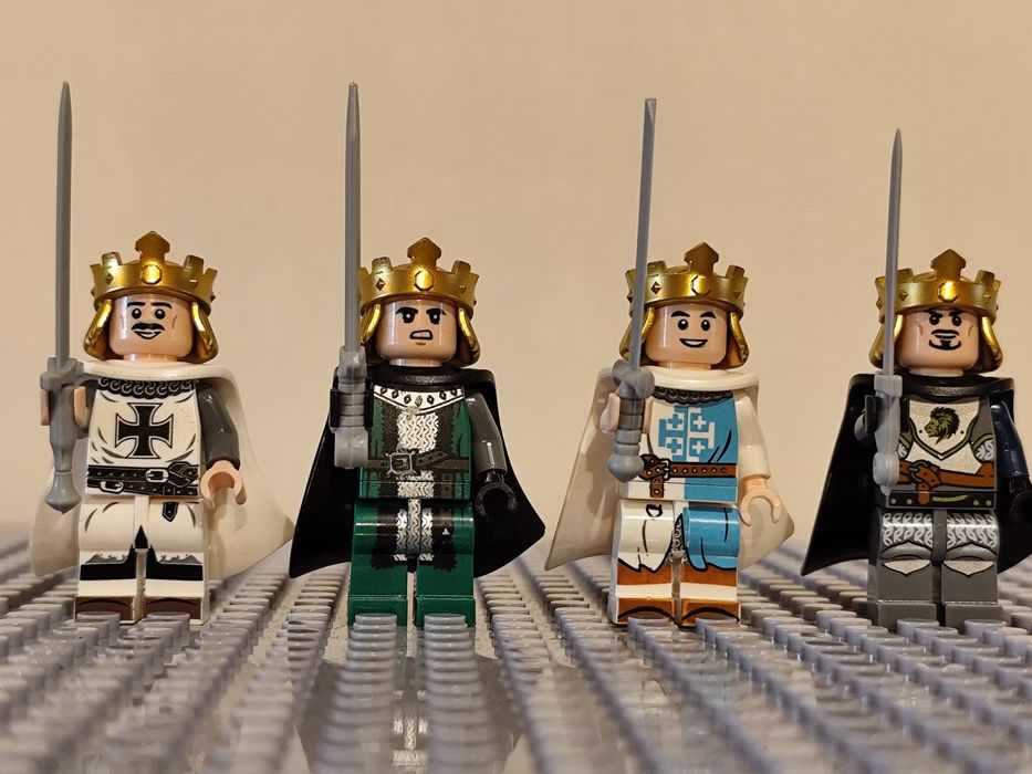 Ludziki minifigurki rycerze zestaw