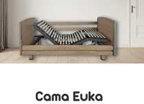 Cama articulada Euka e colchão anti escaras