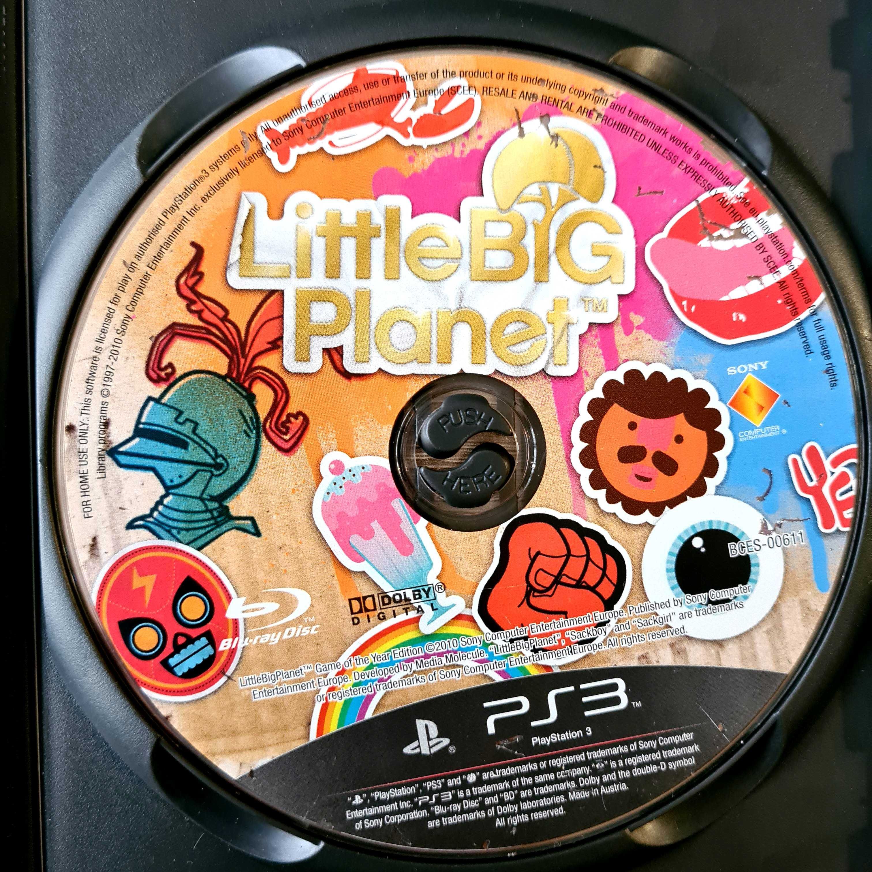 Little Big Planet 1 PL GOTY Dubbing PS3 Littlebigplanet Game Of Year