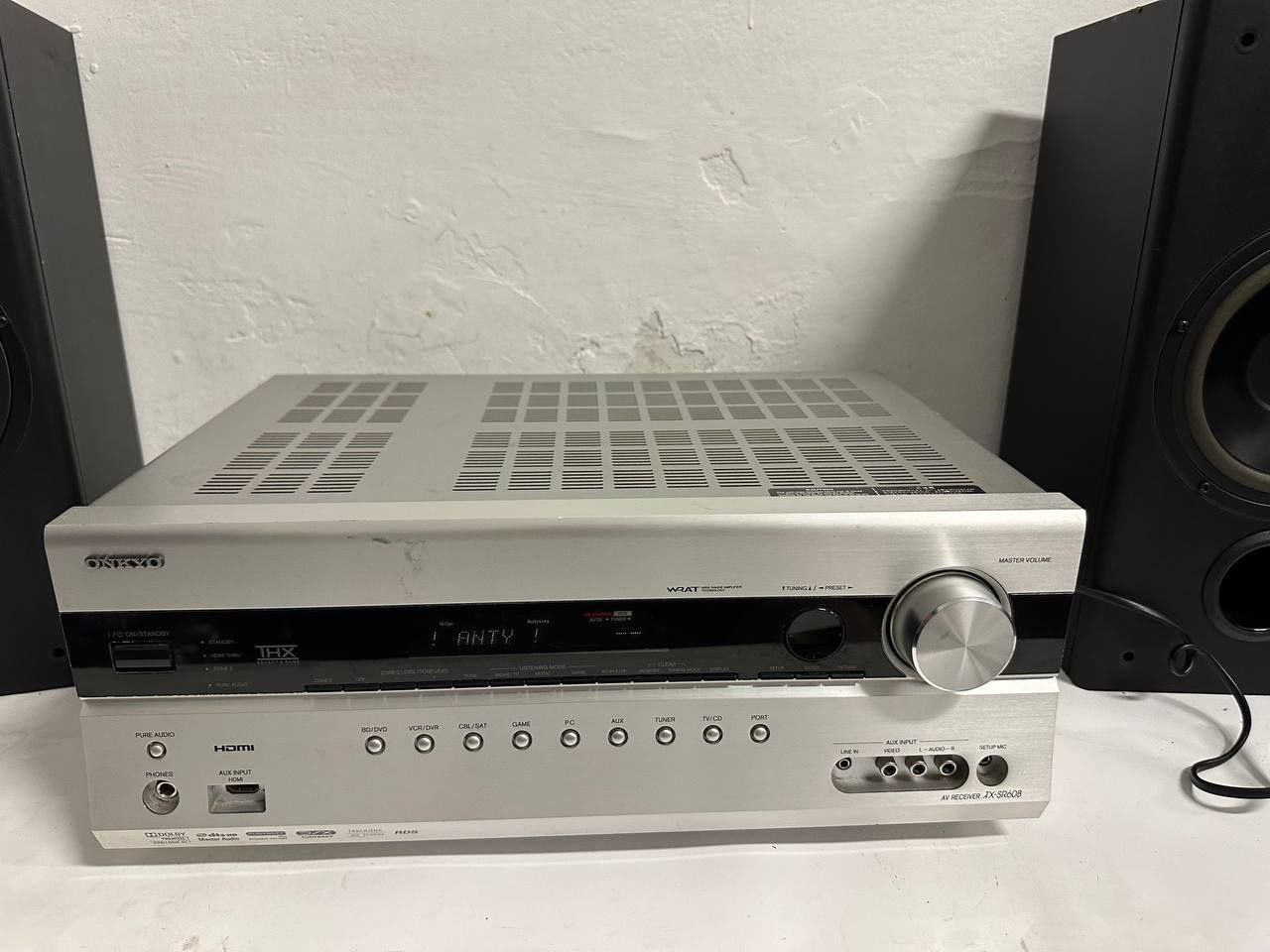7.2 Amplituner Onkyo TX-SR608 (7 × 160 Вт / HDMI / Bi-Amping)