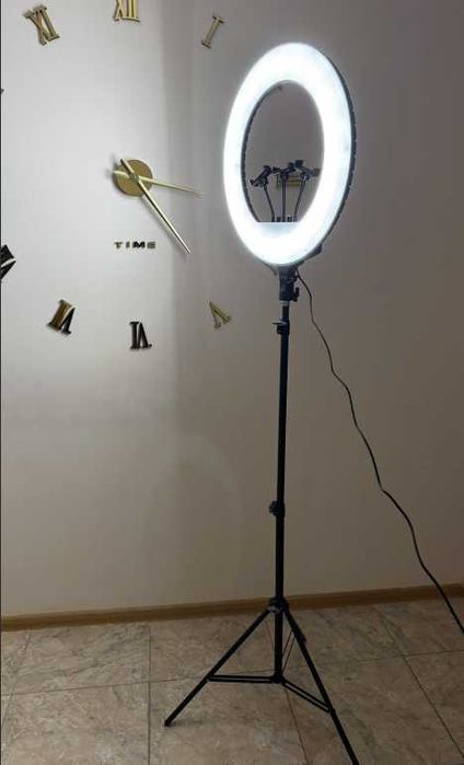 Професійна кільцева led Rl 21 лампа 54 см  сумка для зберігання ШТАТИВ