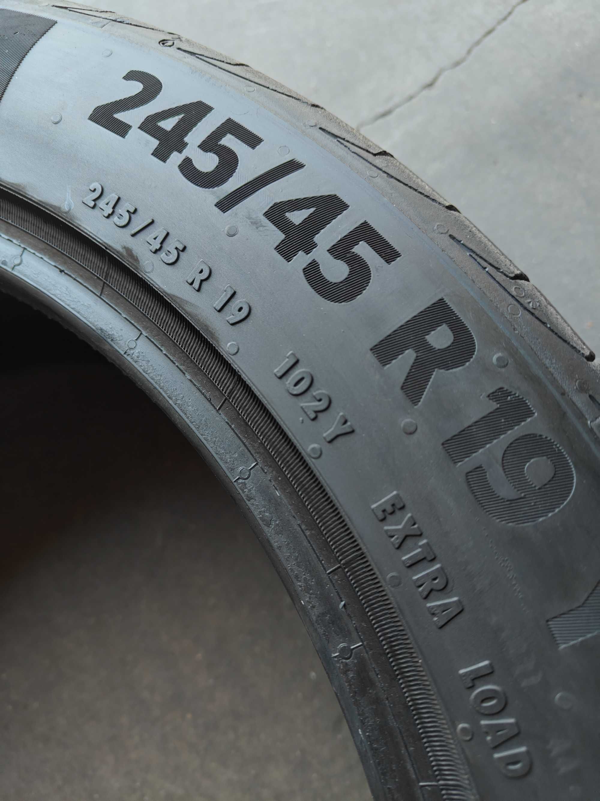 R19 245 45 шини літні преміум Continental PremiumContact 6 гарний стан