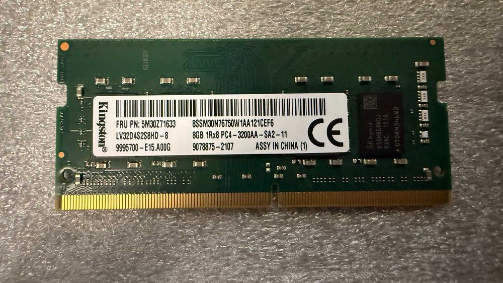 Pamięć RAM 2x8GB 3200Mhz DDR4 Sodimm Kingston
