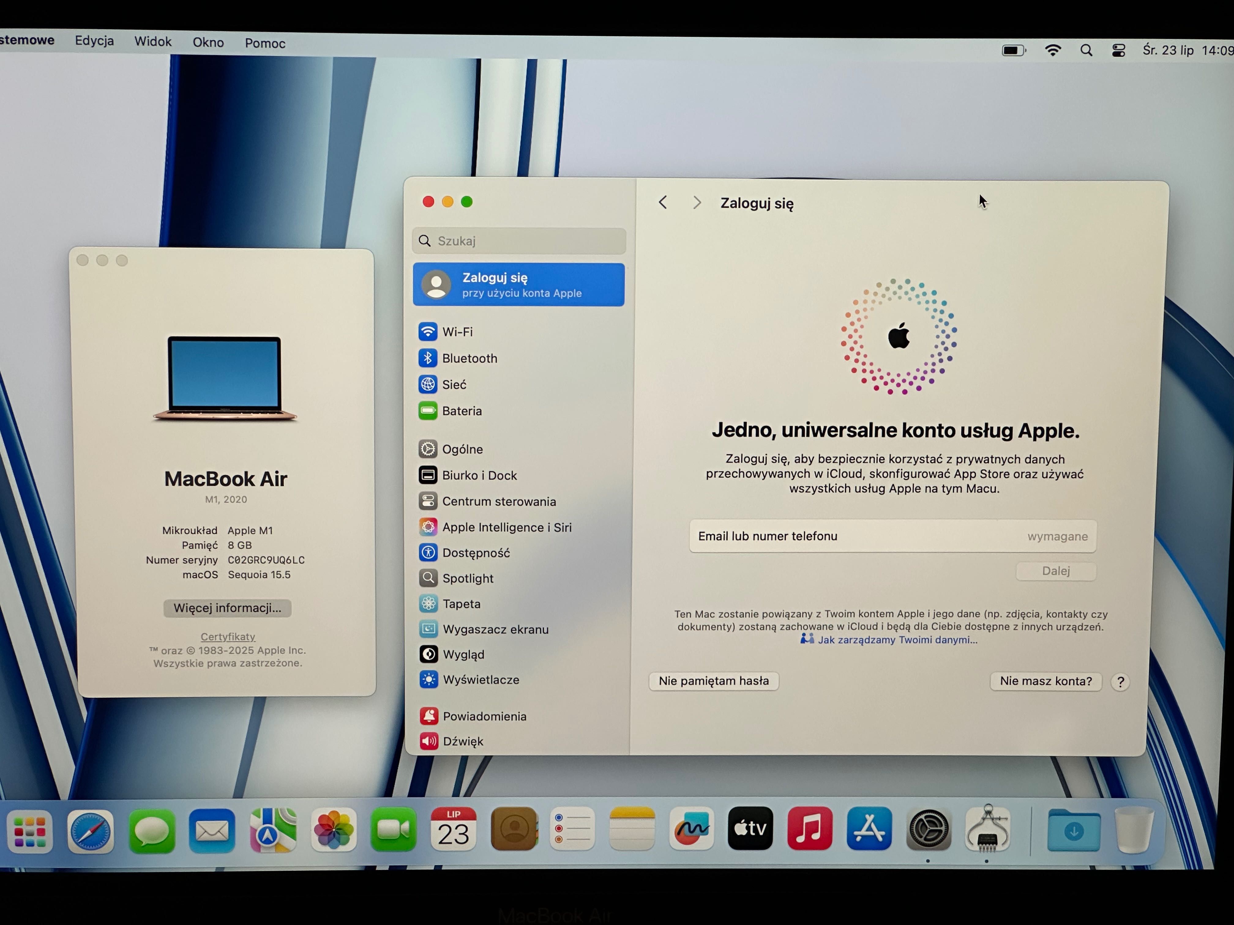 Macbook Air M1 8/256 A2337