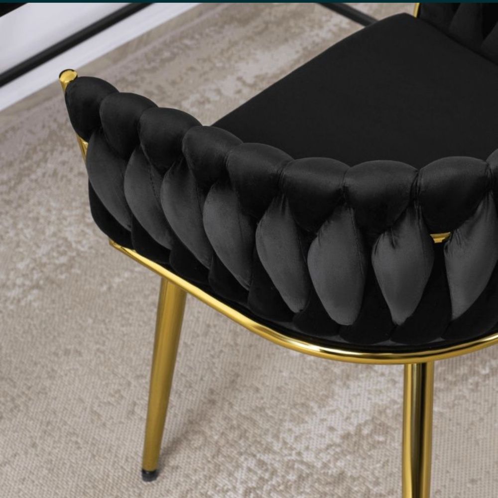 Стілець Just Sit IMPERIA velvet Чорний
