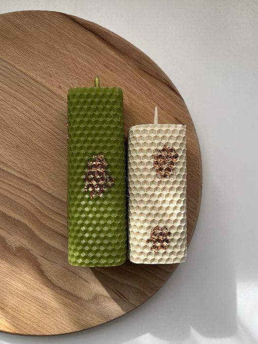 Свічки із вощини| Подарункові бокси