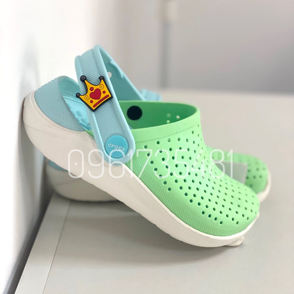 Дитячі мега зручні крокси детские лайтрайд kids crocs