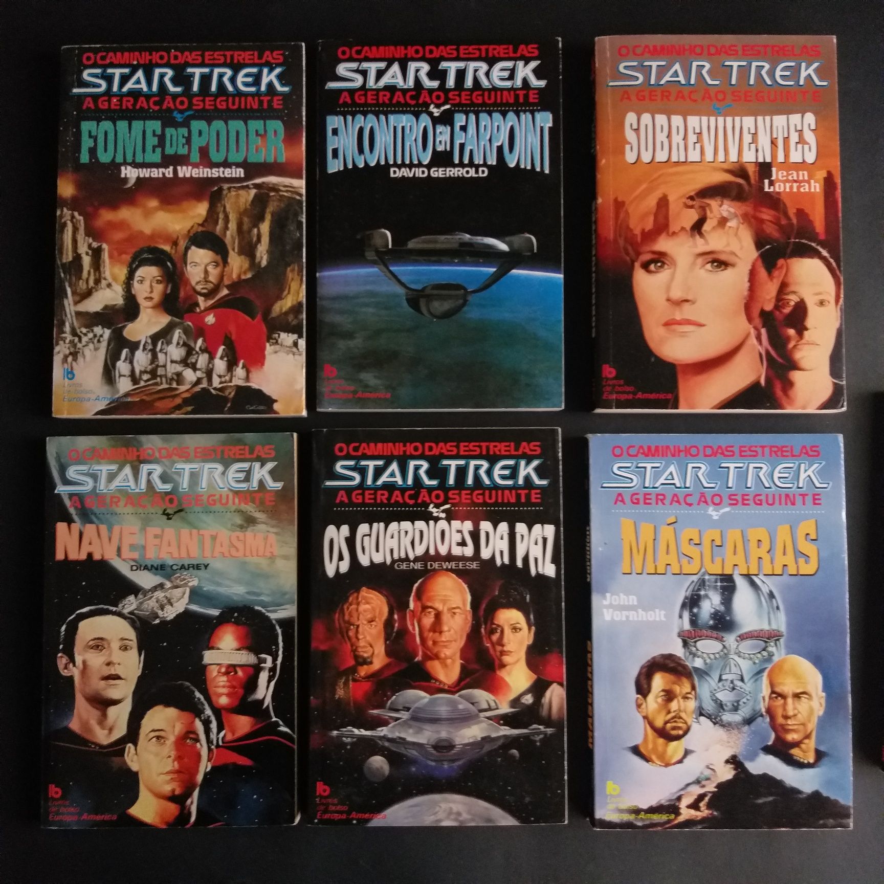 Livros Star Trek Europa América