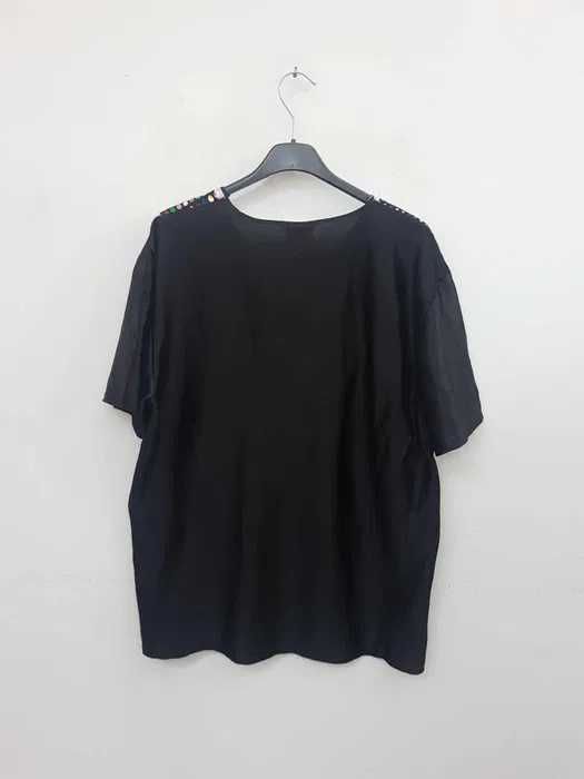 Bluzka z cekinami przebranie gangster magik dla dorosłych. AM079