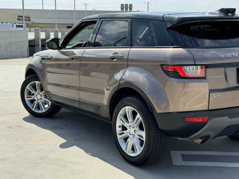 2018 Land Rover Range Rover Evoque