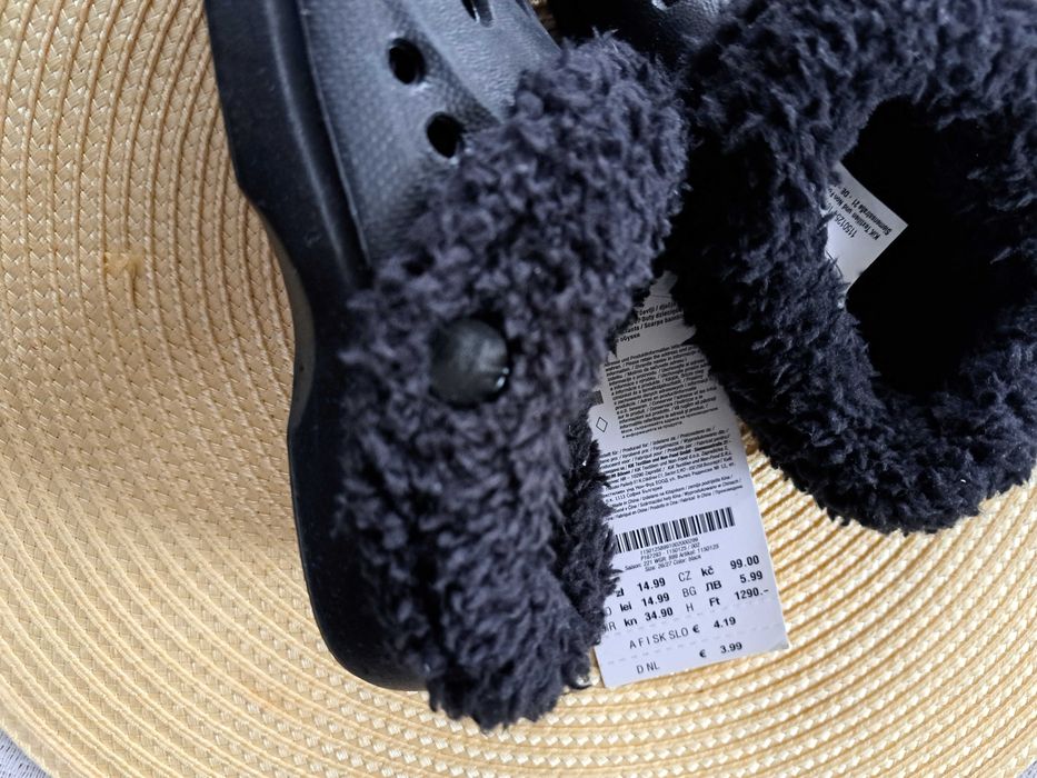 Kapcie ala Crocs na zimę dla dzieci. NOWE. Roz. 26