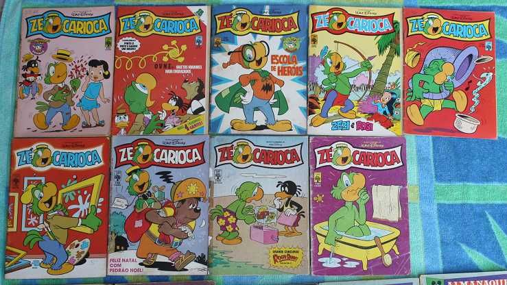 Revistas Disney anos 80