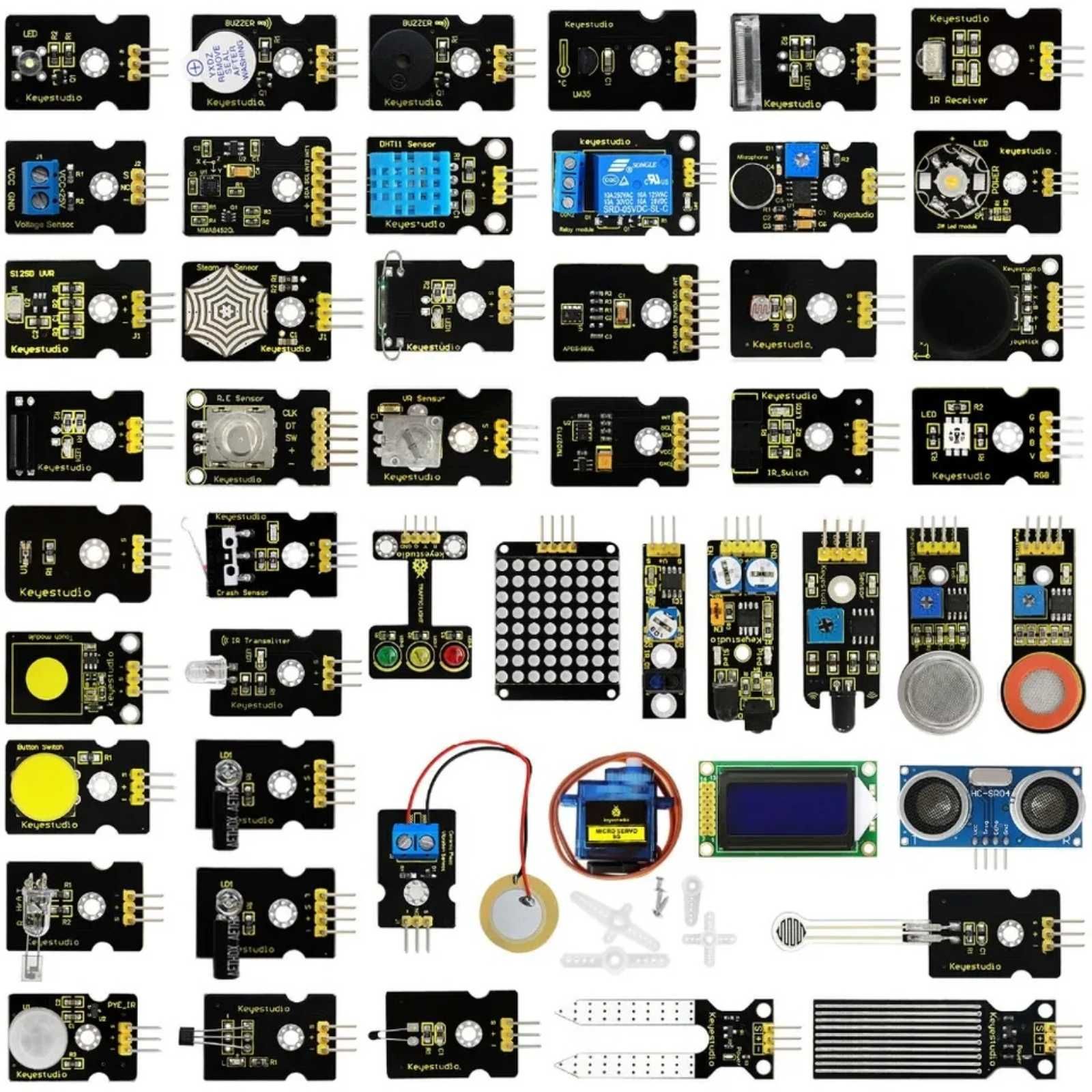 Набор датчики Arduino Keyestudio 48 в 1