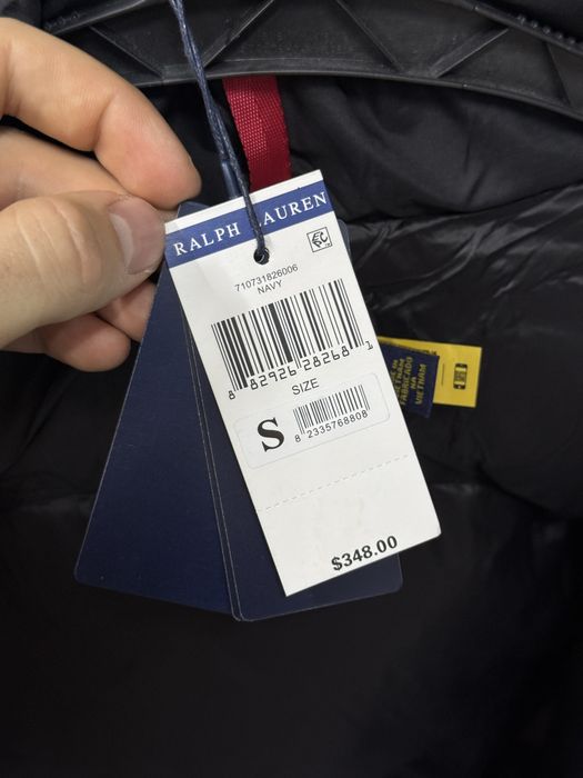 Оригінальна жилетка пухова Polo Ralph Lauren