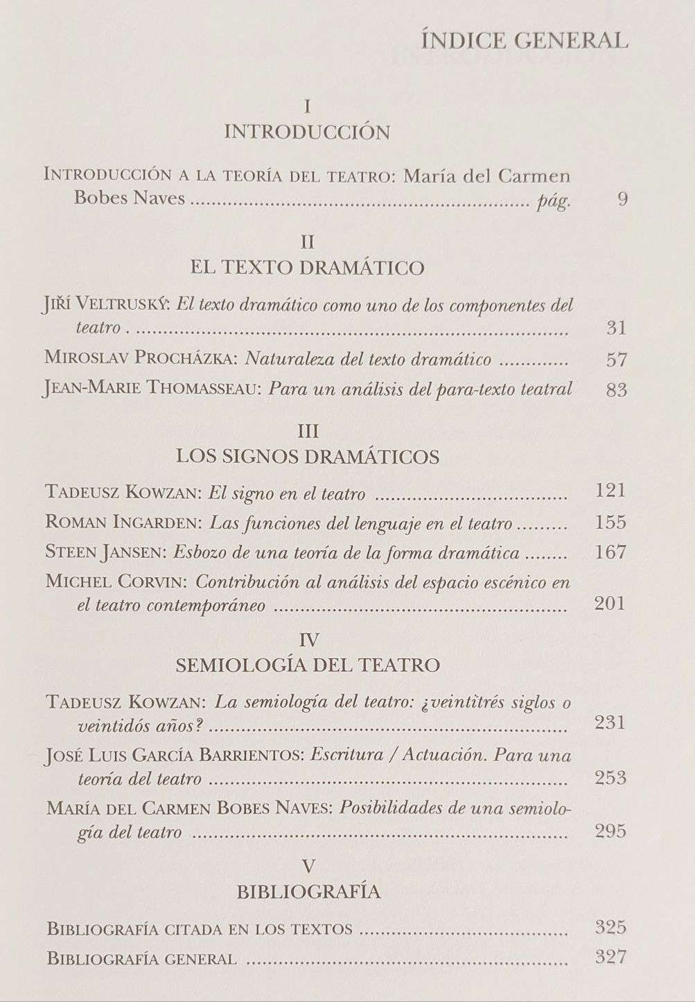 Teoría del Teatro