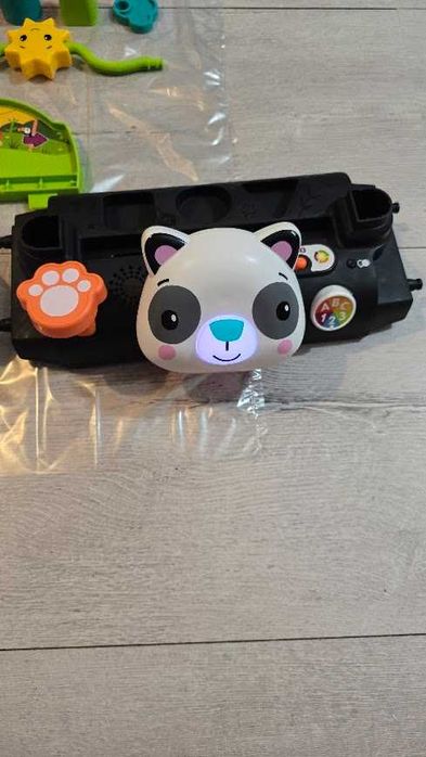 Fisher-Price interaktywny chodzik pchacz Panda wielojęzyczny  6m do 3L
