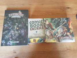 Zombicide Black Plague Road to Hell+massive darkness crossover, comics