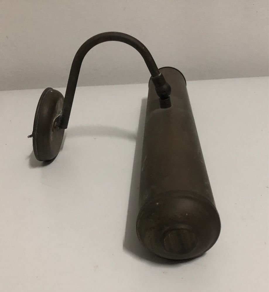 Candeeiro de parede em latão