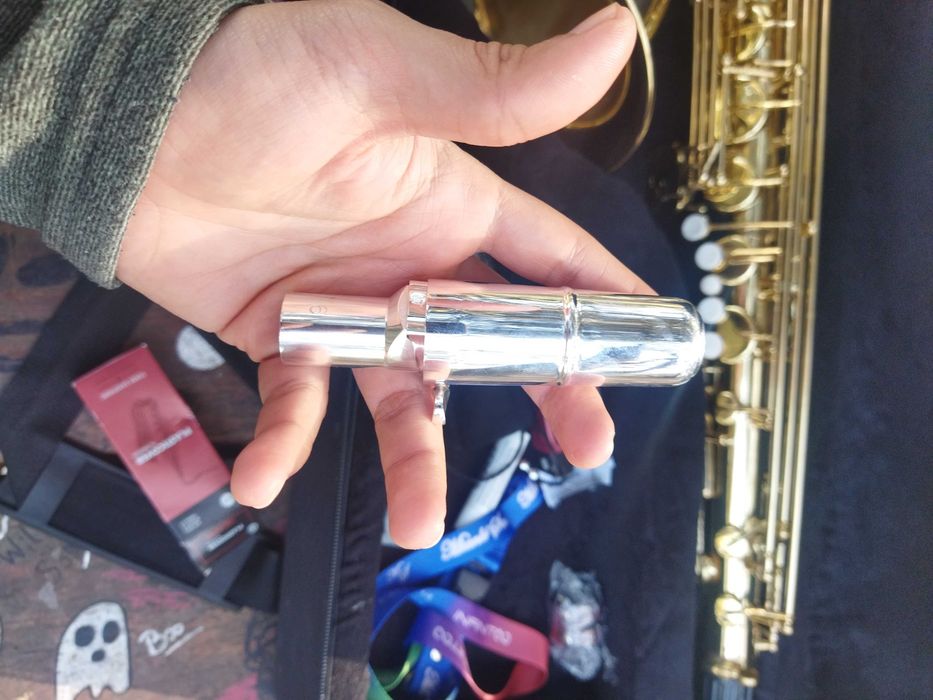 Boquilha tenor sax número 6 nova