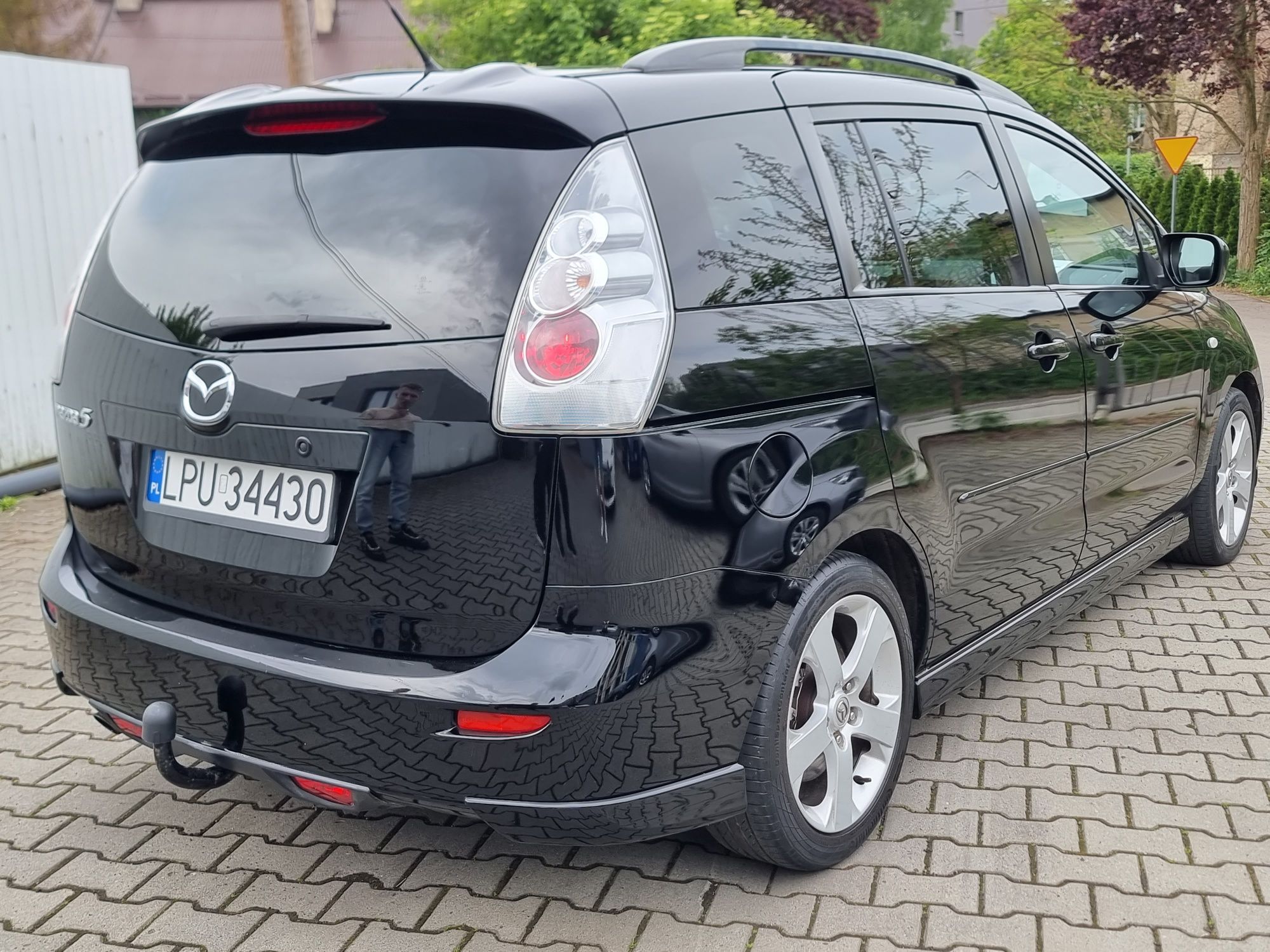 Mazda 5 2008r 2.0 145KM Benzyna Hak Hands Free Ksenon Alufelgi