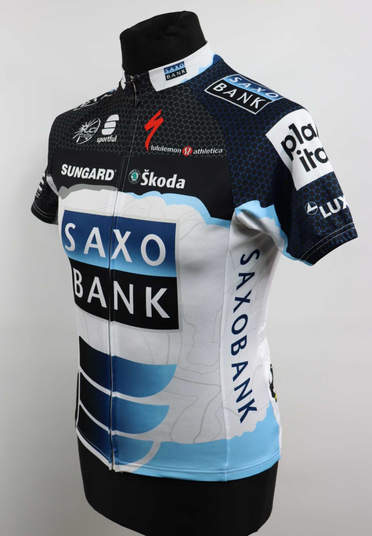 Sportful Saxo Bank męska koszulka kolarska rozmiar S