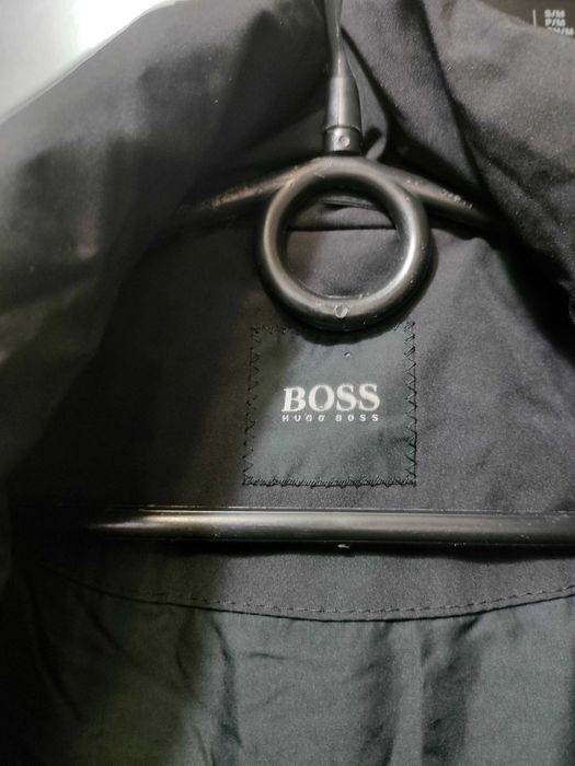 HUGO BOSS Мужская удлиненная формальная черная куртка/54/XXL/Германия