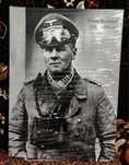 Фельдмаршал Эрвин Роммель 1891-1944г.(фотопортрет на холсте)