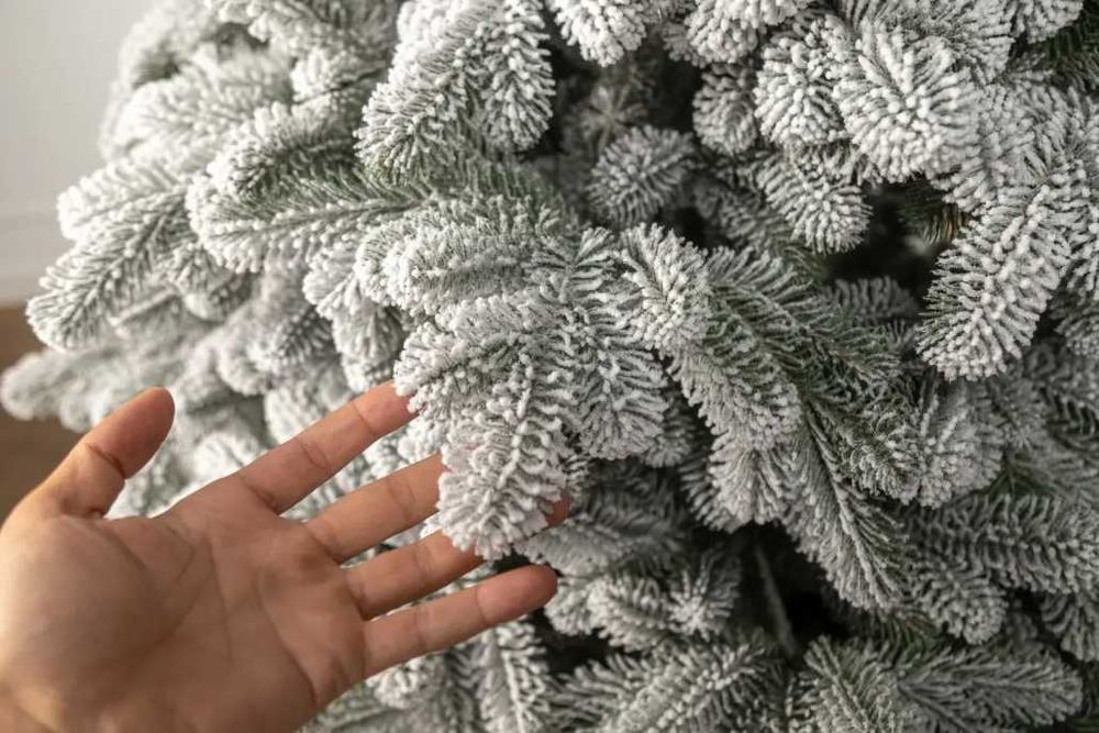 ШИКАРНА! Лита засніжена штучна ялинка Ковалівська від ВИРОБНИКА!