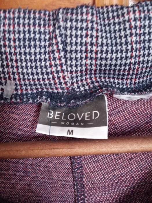 Spodnie rurki materiałowe damskie młodzieżowe