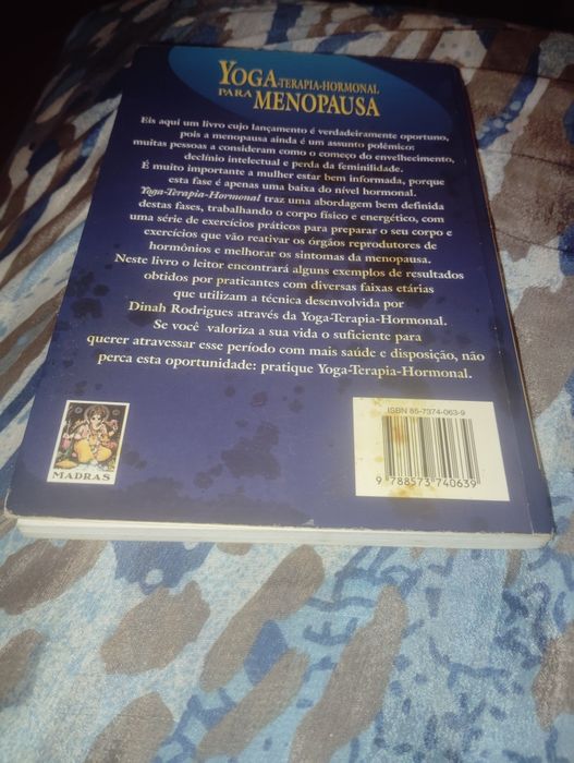 Livro Yoga-Terapia-Hormonal Para Menopausa Usado