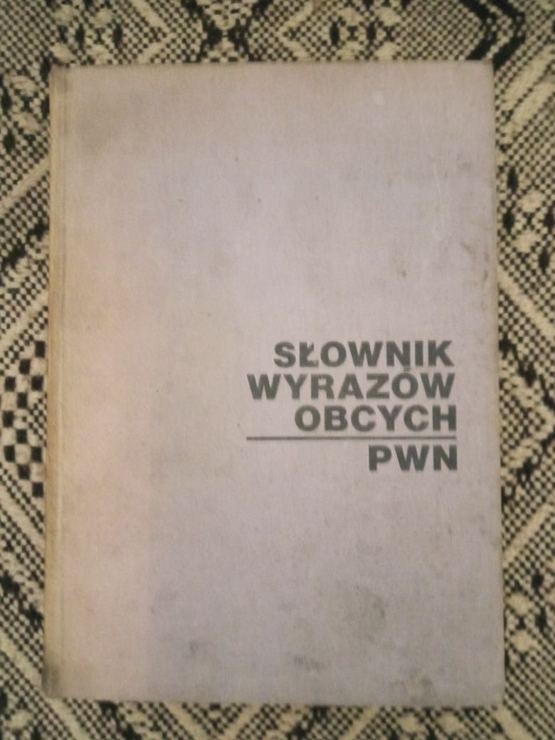 Słownik wyrazów obcych 1980