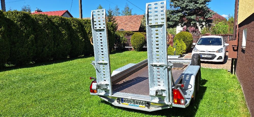 Przyczepa Wark pod minikoparkę 2500 dmc cena brutto f-vat