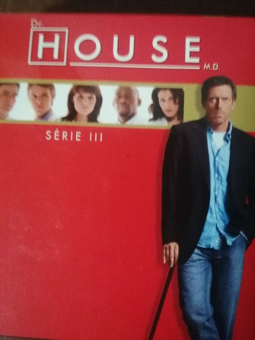 DVD da série Dr House da 1 a 4