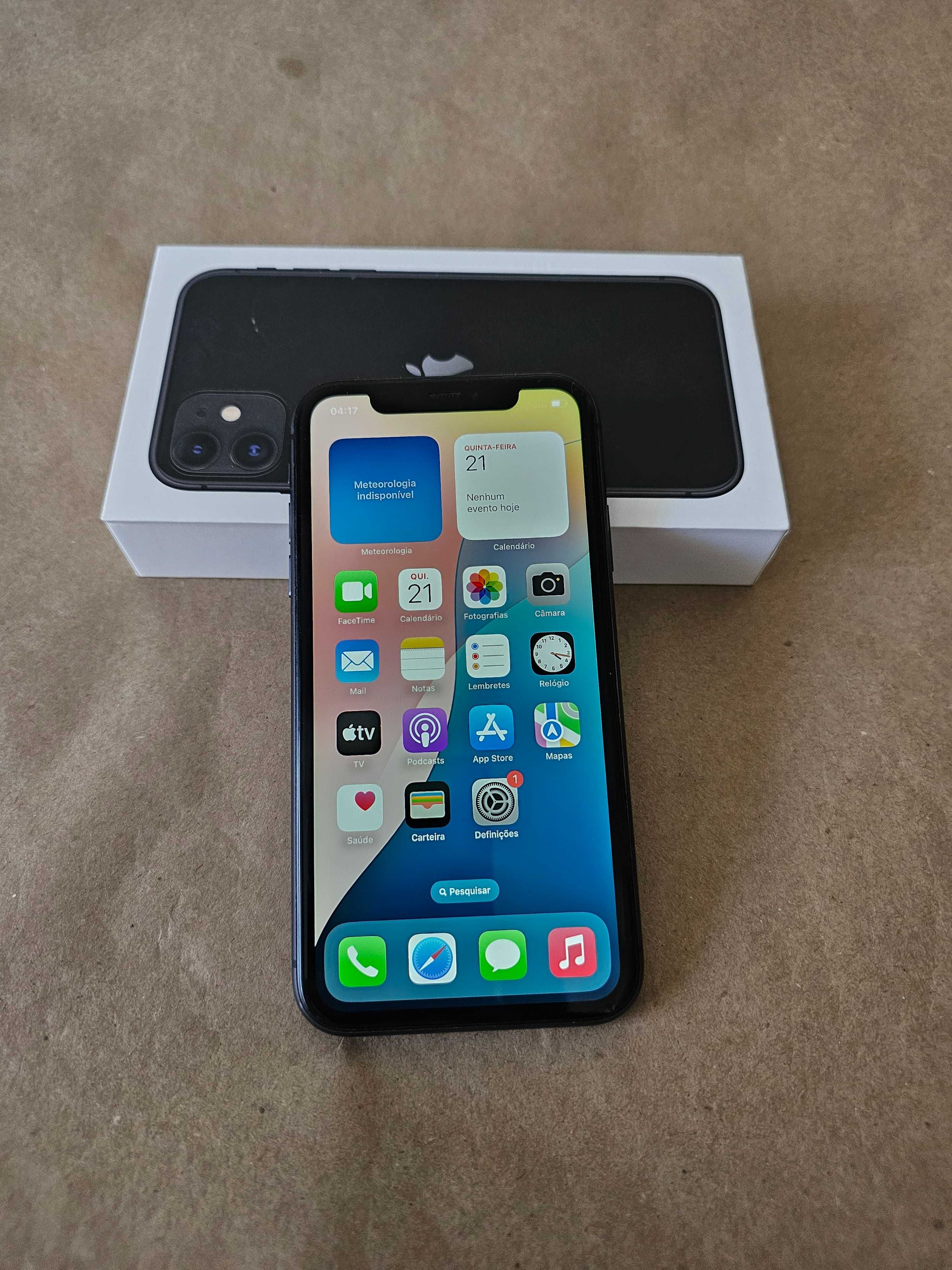 Iphone 11 128Gb.  Ótimo estado. Bateria 73%