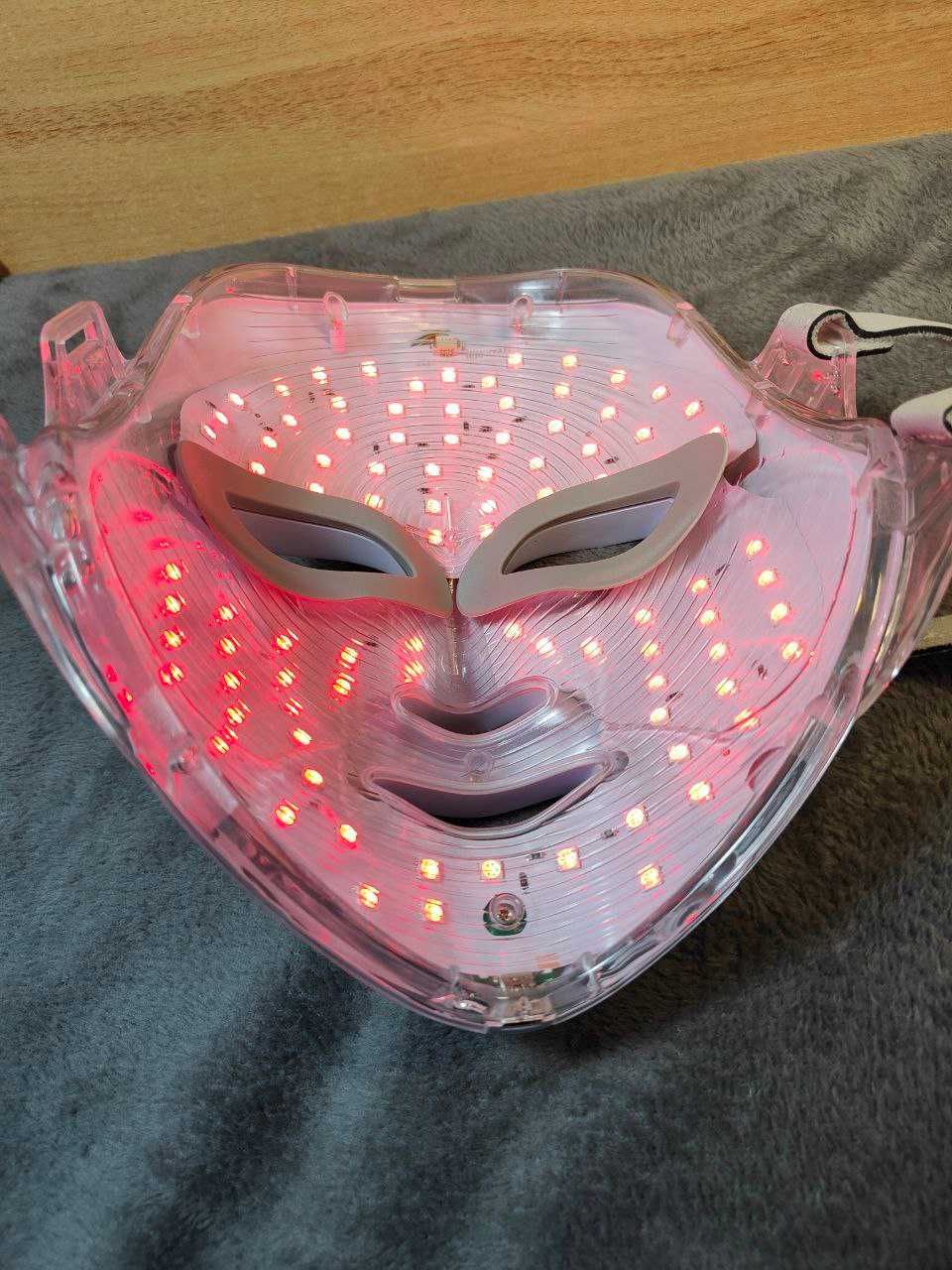 LED-маска Тик-Ток светодиодная, уход за кожей, фототерапия